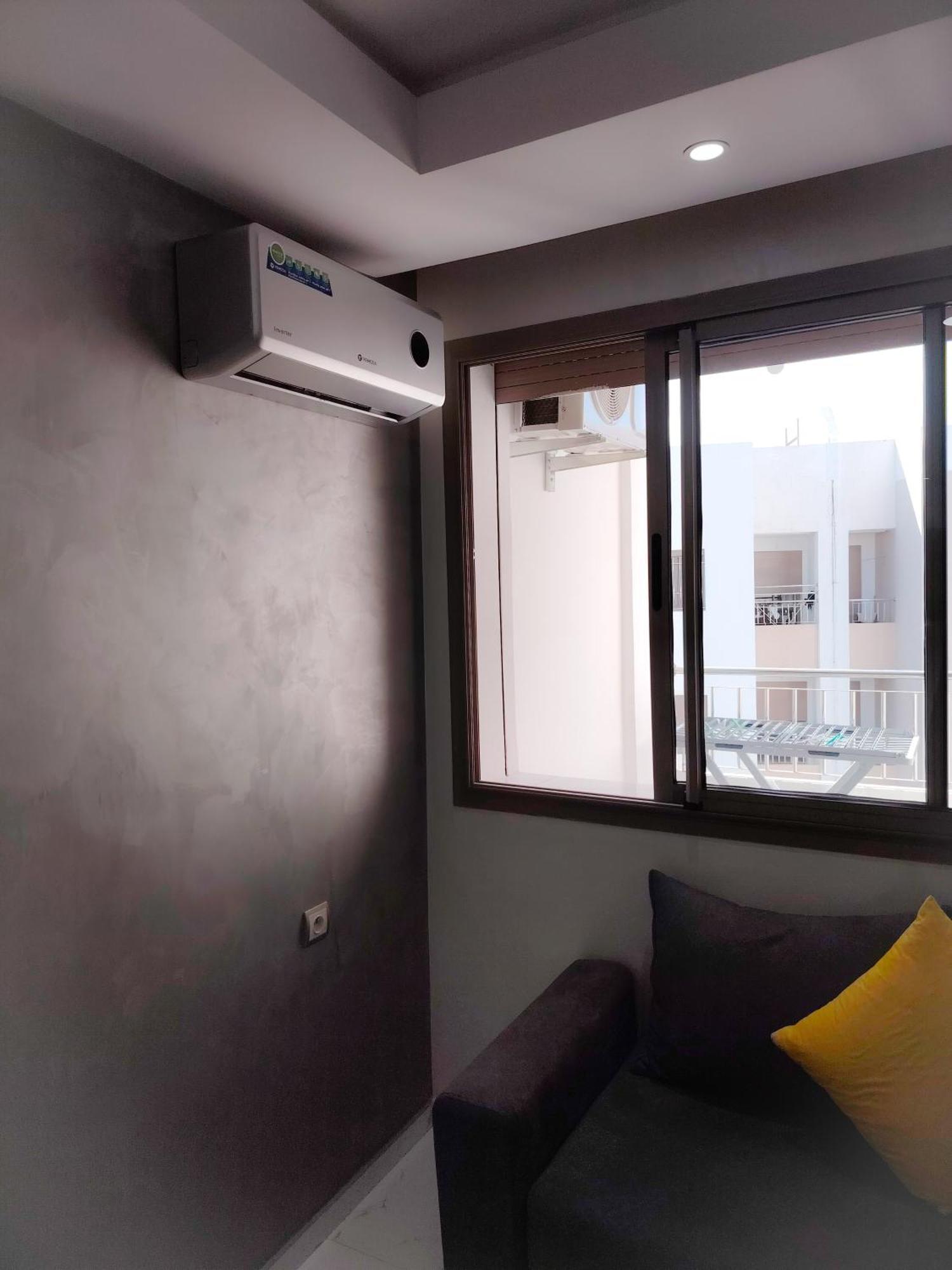 Super Apartement Totalement Neuf Et Climatise A Cote Du Centre Commercial Marjane M2 Tangier Exterior photo